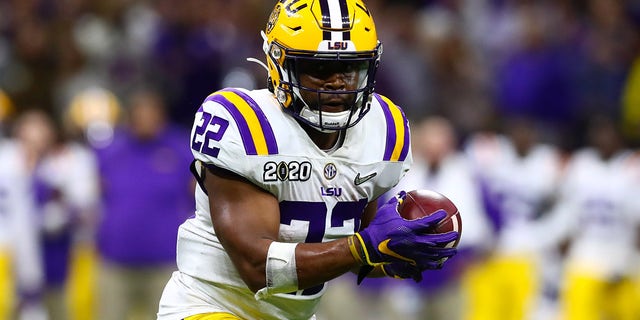 Running back Clyde Edwards-Helaire was the No. 32 overall pick for the Kansas City Chiefs. Mandatory Credit: Matthew Emmons-USA TODAY Sports - 13920212