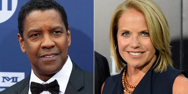 Katie Couric is under fire after fans disagree with her statements about a 2004 interview she conducted with Denzel Washington.