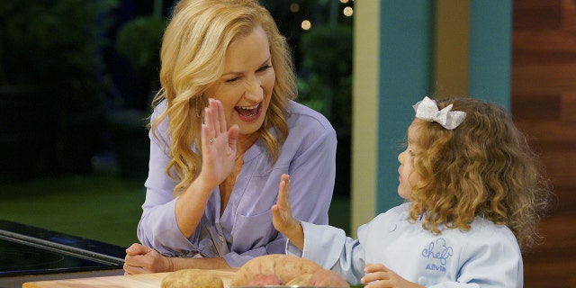 Angela Kinsey hosts Disney+'s 'Be Our Chef.'