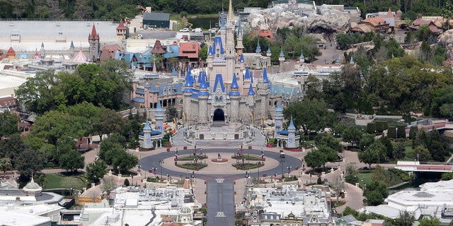 Walt Disney World Resort is one of the Orlando attractions to reopen with health precautions in place. (Photo by Alex Menendez/Getty Images)