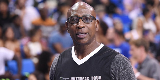 Eric Dickerson attends Monster Energy Outbreak Presents $50K Charity Challenge Celebrity Basketball Game at UCLA's Pauley Pavilion on July 17, 2018 in Westwood, California. (Photo by Vivien Killilea/Getty Images Idol Roc)