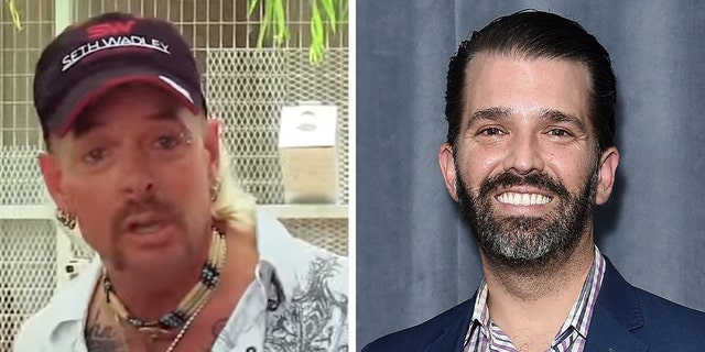 Joe Exotic’s prison sentence 'seems sort of aggressive,' according to Donald Trump Jr.