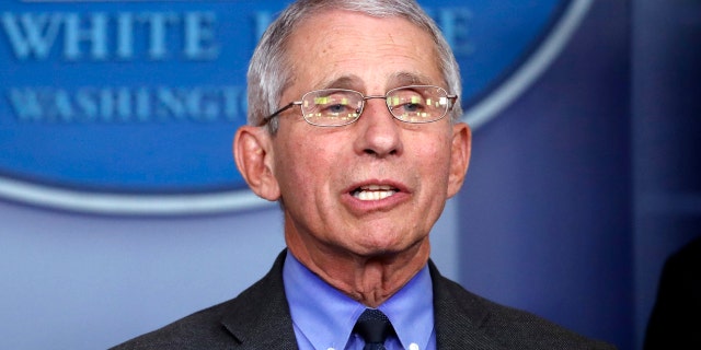 Dr. Anthony Fauci, the director of the National Institute of Allergy and Infectious Diseases.