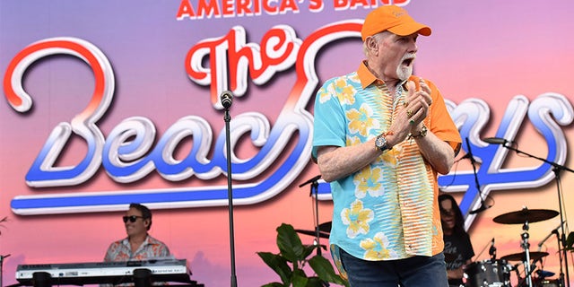 Mike Love of The Beach Boys headlines on stage during Day 3 of the Cornbury Festival 2019 on July 07, 2019, in Oxford, England.
