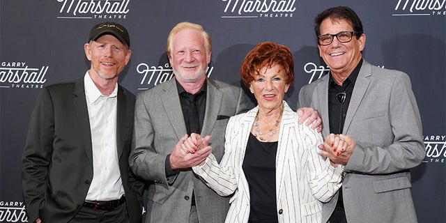 Ron Howard, Don Most, Marion Ross and Anson Williams attend Garry Marshall Theatre's 3rd Annual Founder's Gala Honoring Original 'Happy Days' cast.