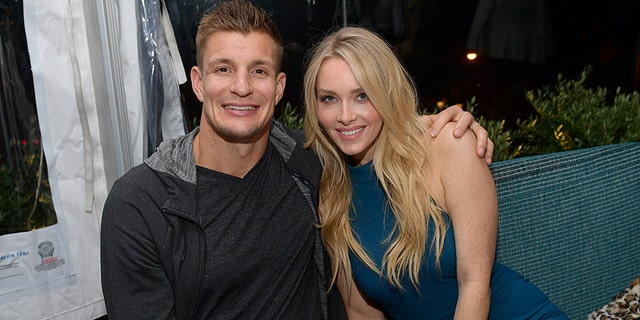 Camille Kostek recalled how Rob Gronkowski was determined to make the first move.