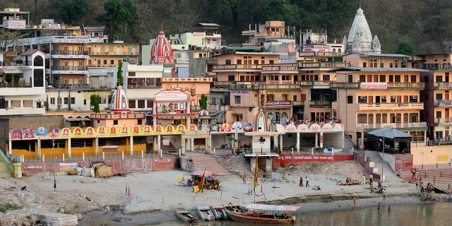 A group of six foreign tourists were discovered in a cave on Saturday near Rishikesh, a popular tourist destination in the foothills of the Himalayas.