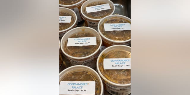 Turtle soup from Commander’s Palace.