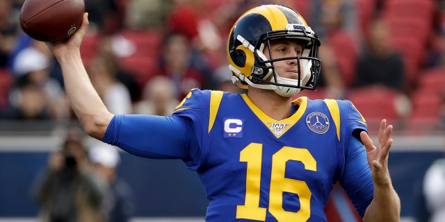 Jared Goff is only a season removed from making a Super Bowl appearance. (AP Photo/Marcio Jose Sanchez, File)