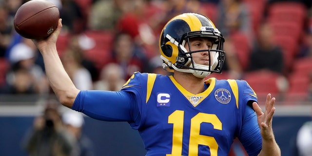 Jared Goff is only a season removed from making a Super Bowl appearance. (AP Photo/Marcio Jose Sanchez, File)