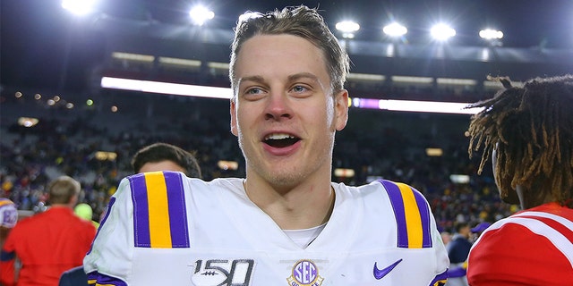 Joe Burrow is likely to be the top pick. (Photo by Jonathan Bachman/Getty Images)