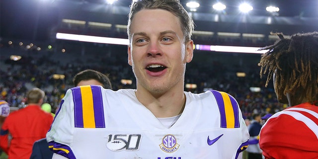 Joe Burrow is likely to be the top pick. (Photo by Jonathan Bachman/Getty Images)