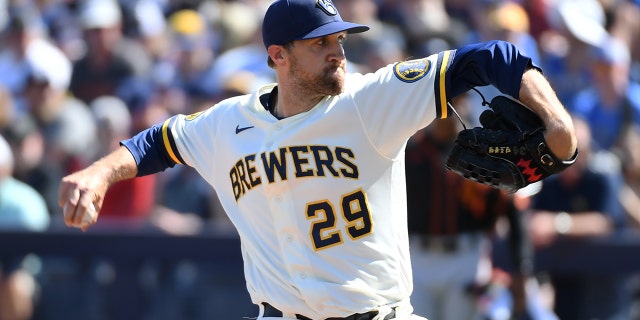 Josh Lindblom pitched five seasons in the KBO. (Photo by Norm Hall/Getty Images)