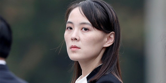 Kim Yo Jong, sister of North Korea's leader Kim Jong Un attends a wreath-laying ceremony at Ho Chi Minh Mausoleum in Hanoi, Vietnam March 2, 2019. 
