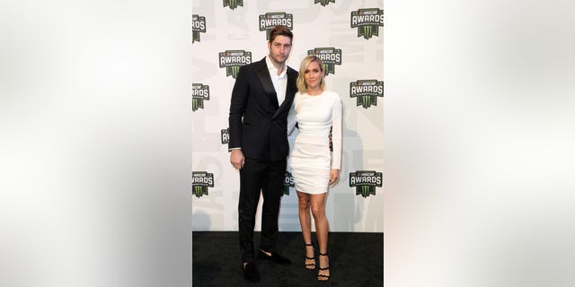 Jay Cutler and Kristin Cavallari attend the Monster Energy NASCAR Cup Series Awards at Music City Center on December 05, 2019, in Nashville, Tenn. 