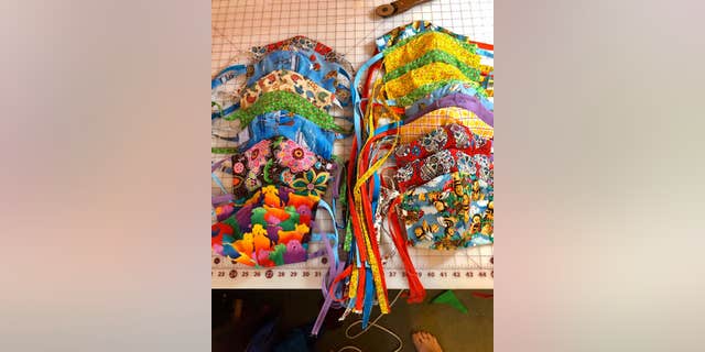 Masks created by 'Sewing masks for Atlanta hospitals'