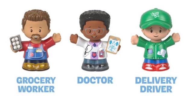 Toy-maker Mattel announced a series of action figures Tuesday to honor front line workers battling the coronavirus pandemic.