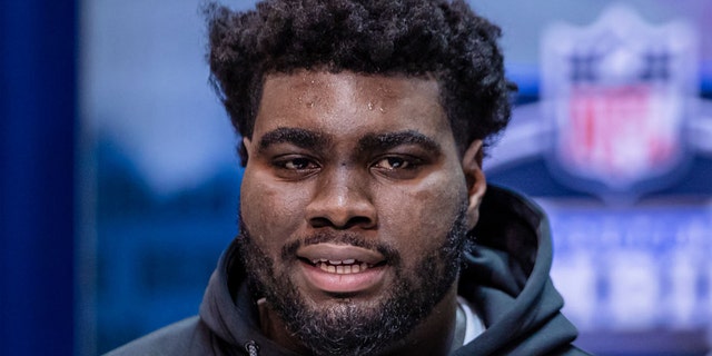 The Cardinals take Mekhi Becton. (Photo by Michael Hickey/Getty Images)