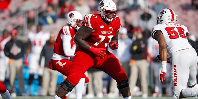 The Jets drafted Mekhi Becton. (Photo by Joe Robbins/Getty Images)