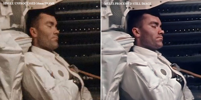 Apollo 13 image of napping astronaut gets high-def panoramic treatment ...