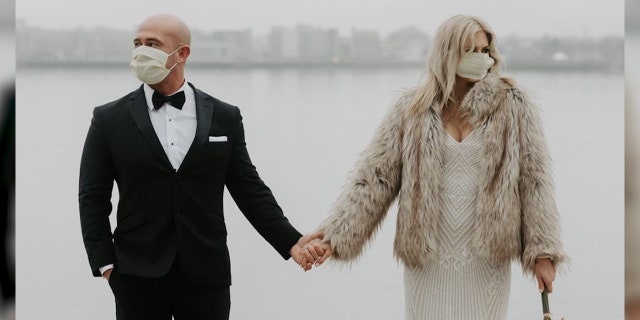 While many couples are postponing their big day due to the coronavirus pandemic sweeping the country, for couples like the Greniers, the show must go on.