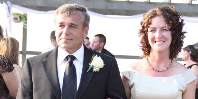 Linda Scott and her husband, David Lynn Scott, during the wedding of one of their daughters. The couple was married for 41 years, David R. Scott tells Fox News. (Photo provided)