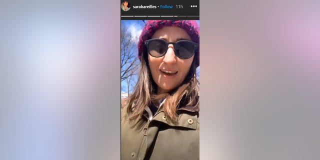 Sara Bareilles announced her COVID-19 diagnosis on Instagram.