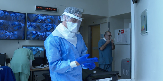 Reporter's notebook: witnessing the bravery of israel's 39 The hospital's procedures leave no room for error.