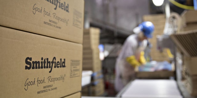 The president and CEO of Smithfield Foods said the closure of its Sioux Falls plant (not pictured), along with the temporary shuttering of other meat-processing plants, "is pushing our country perilously close to the edge in terms of our meat supply."
