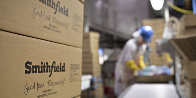 The president and CEO of Smithfield Foods said the closure of its Sioux Falls plant (not pictured), along with the temporary shuttering of other meat-processing plants, "is pushing our country perilously close to the edge in terms of our meat supply."