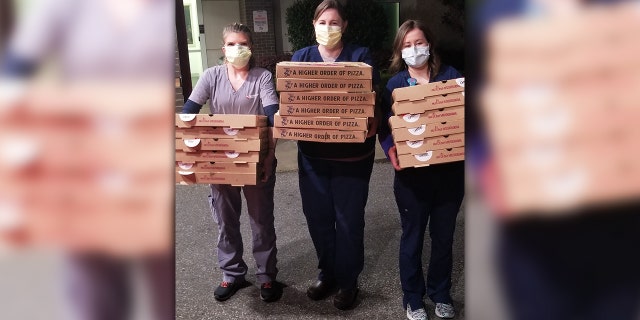 Tammy Rivera of Memphis has been delivering the meals for 27 days straight to medical workers at Methodist Le Bonheur Germantown Hospital.