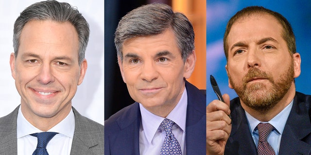 CNN’s Jake Tapper, ABC’s George Stephanopoulos and NBC’s Chuck Todd failed to ask Joe Biden’s potential running mates about sexual assault allegations against the 2020 Democratic frontrunner.