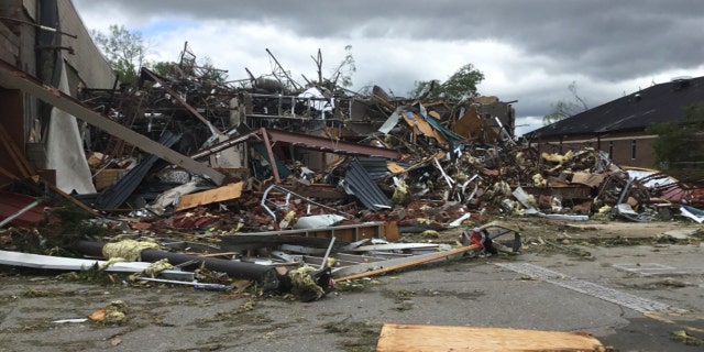 Storm survey found damage from an EF-3 tornado in East Chattanooga on Monday, with damage from winds estimated around 145mph, according to forecasters.