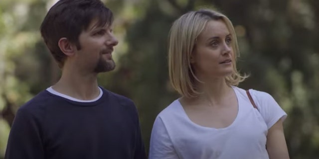 Adam Scott and Taylor Schilling star in this 2015 film.
