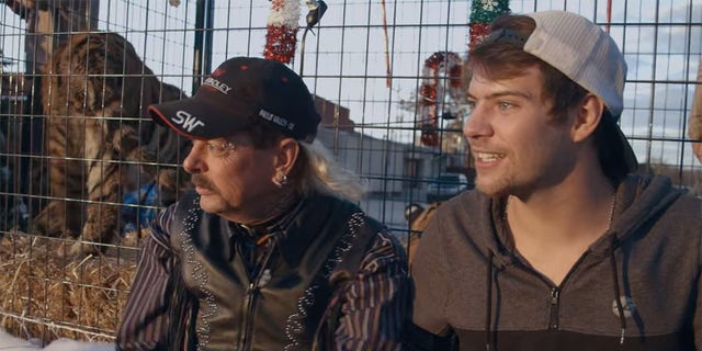 Joe Exotic's husband, Dillon Passage, opened up about how their marriage works while he's behind bars. 