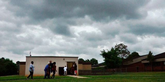 If you can't get to a safe room during a tornado, officials recommend going to the lowest level of a structure, such as a basement.