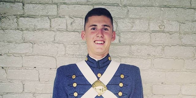 Cadet William Taylor, 18, is expected to graduate in the Class of 2022 from the Virginia Military Institute.