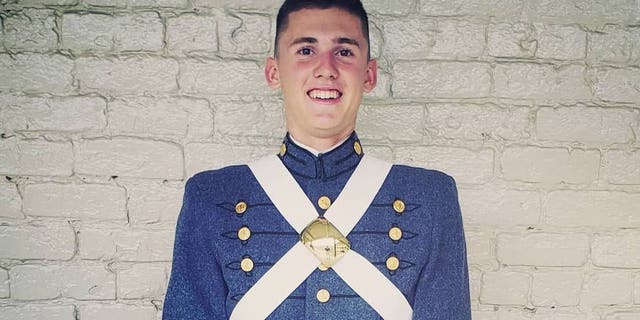 Cadet William Taylor, 18, is expected to graduate in the Class of 2022 from the Virginia Military Institute.