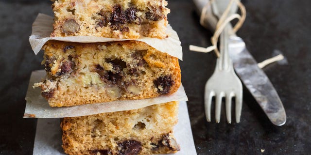 The U.S. Food Administration's original recipe for a "war cake" (not pictured) utilized corn syrup and raisins instead of sugar.