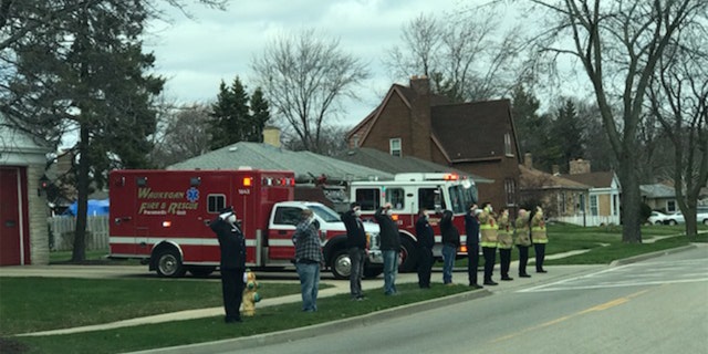 “Words cannot express what you have done for the fire service, nor the sacrifices given to others,” the Waukegan Fire Department said of Ken Harvey.