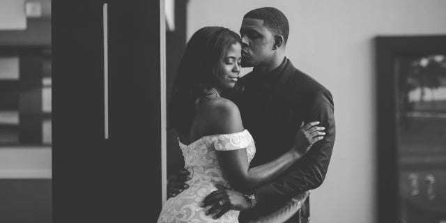 The Smiths said that even though they did not plan on a virtual wedding, they don’t think it’s a bad idea for other couples who don’t want to postpone the date.