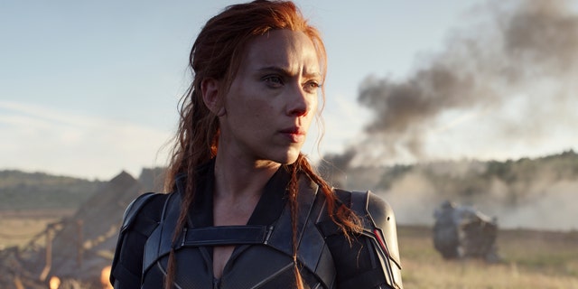 Scarlett Johansson said she has ‘no plans’ to return to the character Natasha Romanoff after starring in ‘Black Widow.’ (Marvel Studios/Disney via AP)