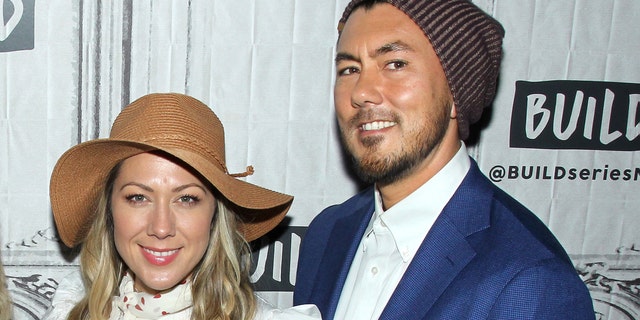 Colbie Caillat and Justin Young. (Photo by Jim Spellman/Getty Images)