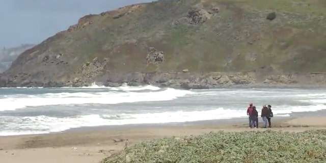Hundreds of people were ordered off beaches in Northern California over the weekend for violating shelter-in-place orders.