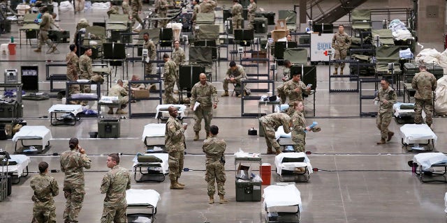 Inslee said Wednesday that the hospital will be returned to the Federal Emergency Management Agency so it can be deployed to another state facing more of a crisis. (AP Photo/Elaine Thompson, File)