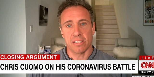 CNN's Chris Cuomo, speaking on his SirusXM radio show Monday, said his battle with COVID-19 has made him rethink his values and question his position as a public figure.