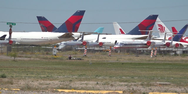 Southwestern airports are busy performing weekly maintenance checks to ensure the aircrafts are ready to fly when the time comes. (Stephanie Bennett/Fox News)