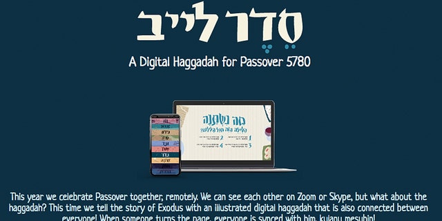Seder.Live offers an interactive digital Haggadah, or Passover prayer book, for families and friends to follow along together online.