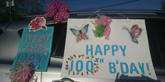 Family and friends recently went all-out for a car parade in honor of Charlene Anderson's 100th birthday in Foley, Alabama.