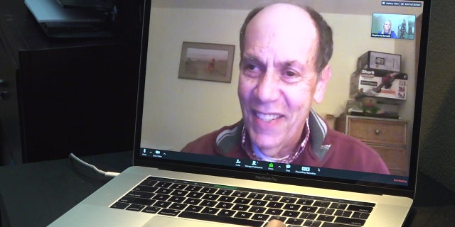 72-year-old retired physician assistant Eric Schuman tells Fox News he wanted to head back to work to help fight COVID-19. (Stephanie Bennett/Fox News)